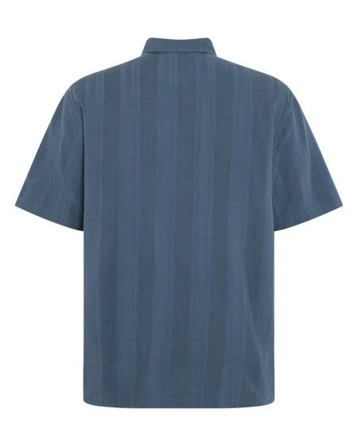 KnowledgeCotton Apparel Kurzarm-Hemd Relaxed Structure – Ansicht 2