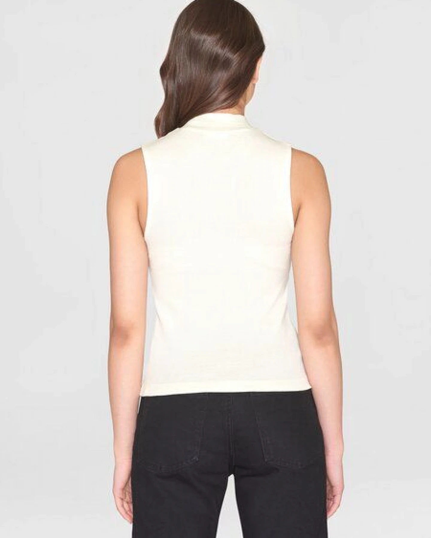 KnowledgeCotton Apparel Top High Neck Rib – Ansicht 3