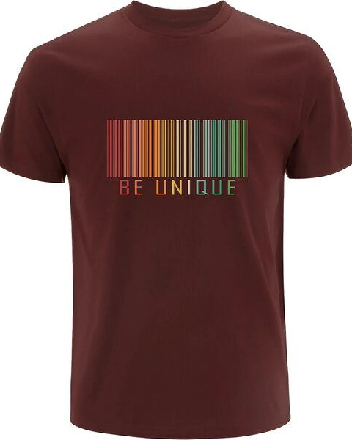 Spreecult Be Unique - Bio und Fair - Männer Unisex T-Shirt - sei einzigartig – Ansicht 2