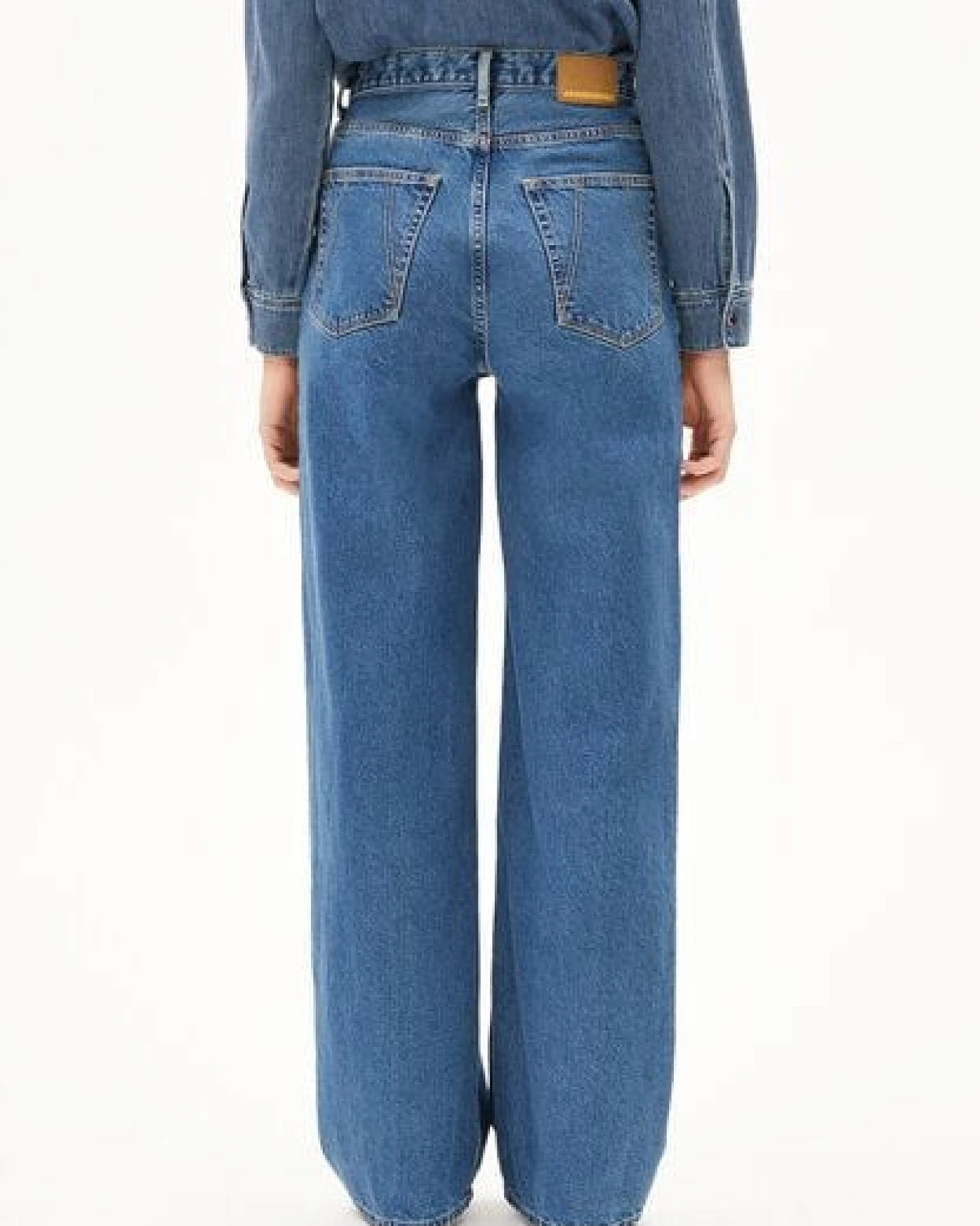 ARMEDANGELS ENIJAA Damen Wide Jeans recycelter Baumwolle – Ansicht 2