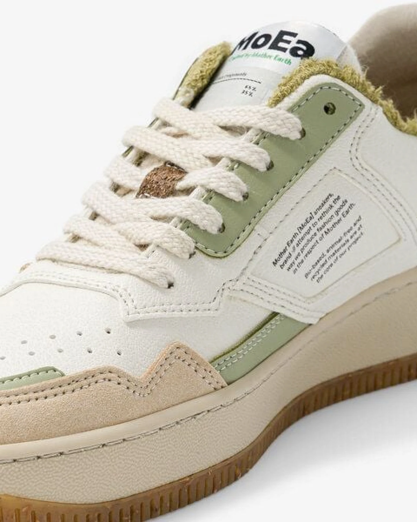 MoEa Sneakers GEN1 - Cactus Aloe Natural – Ansicht 3