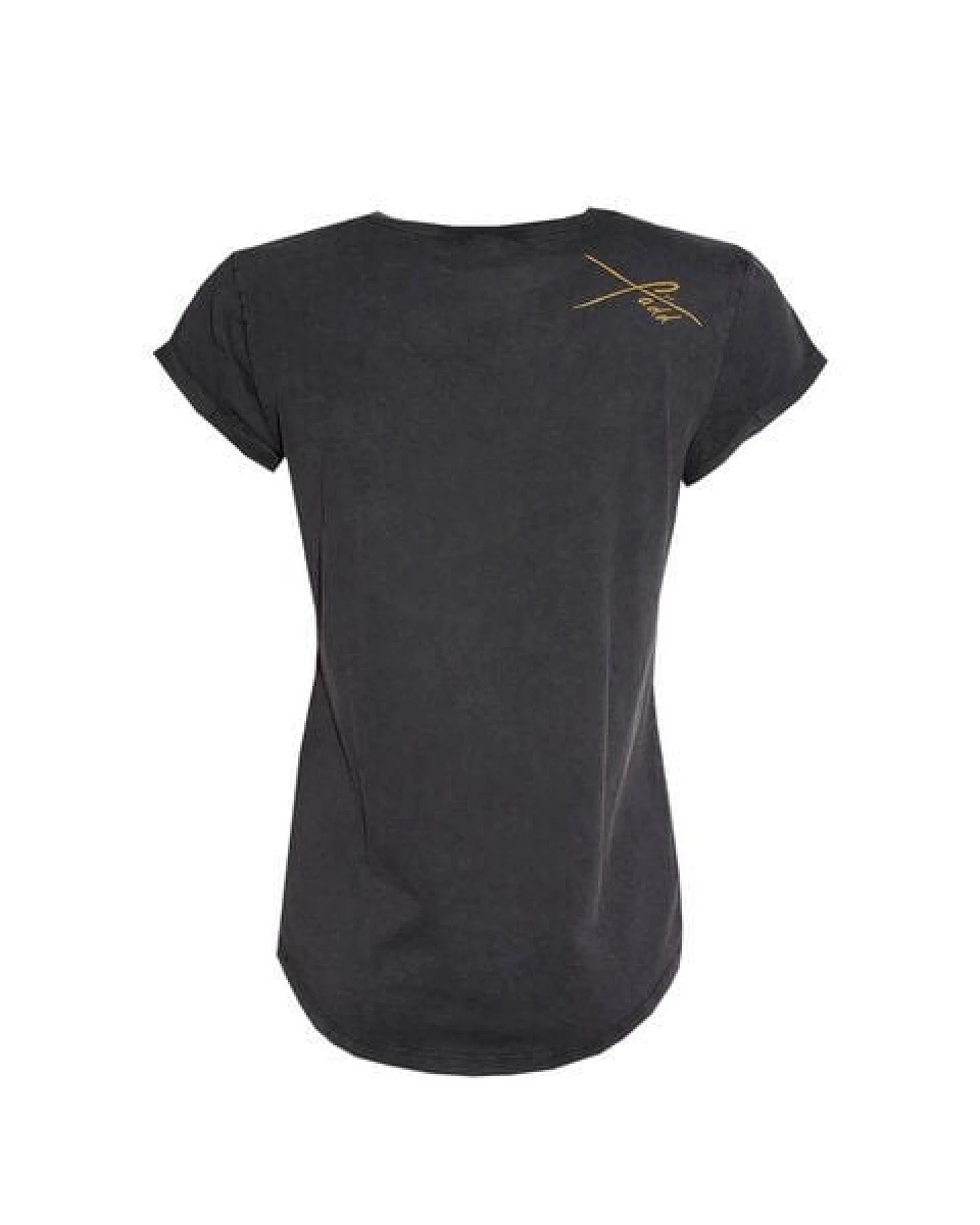 FÄDD Damen T-Shirt Rundhals aus Bio-Baumwolle "Nautilust BT" Grau – Ansicht 3