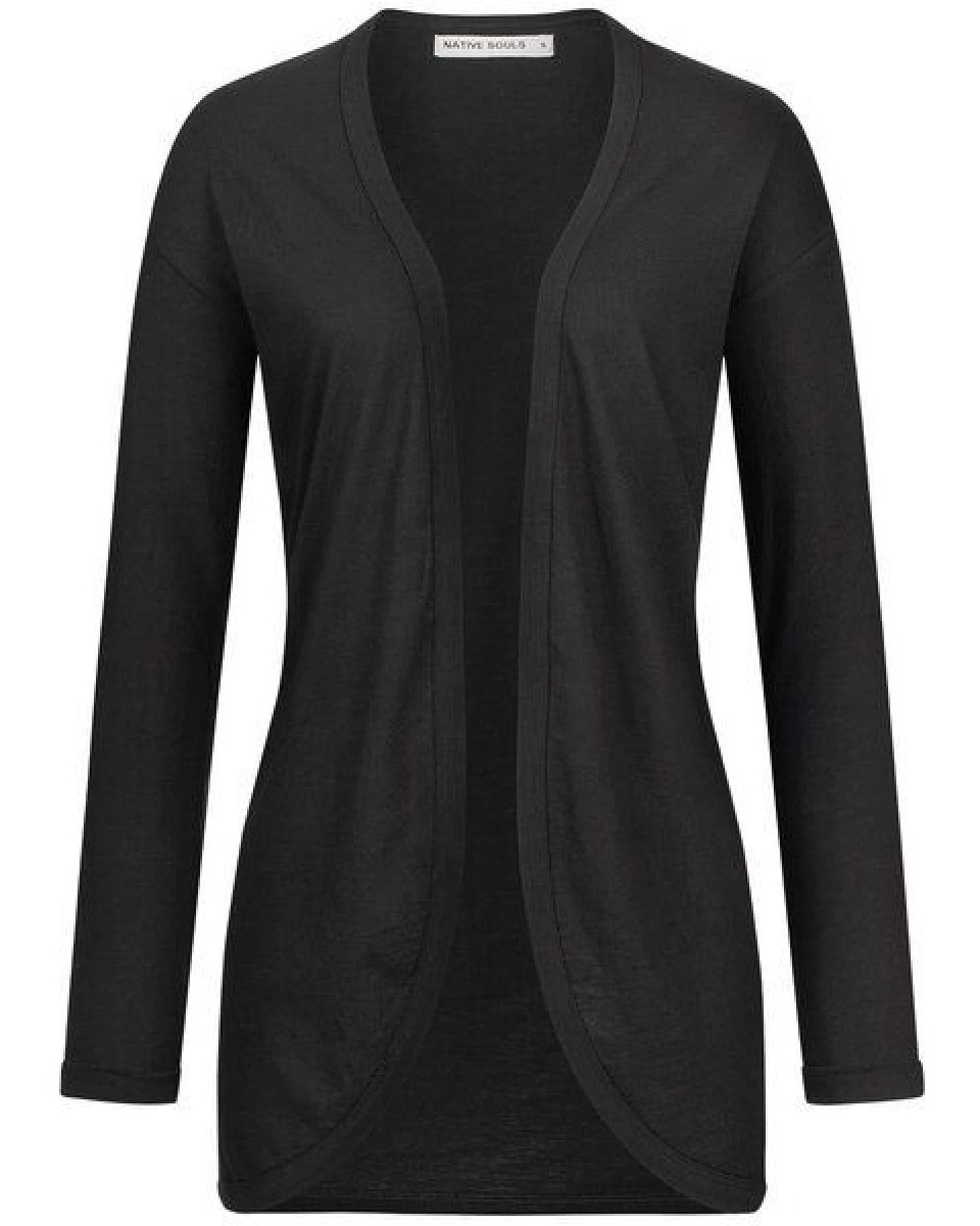 NATIVE SOULS Slub Cardigan Damen – Ansicht 2