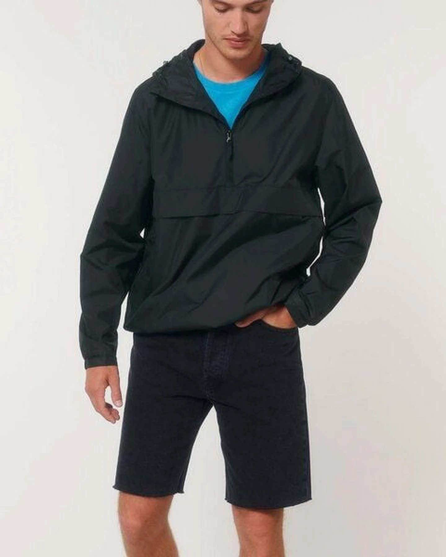 YTWOO Unisex Windbreaker aus recyceltem PET, leichte Überziehjacke, Outdoor Jacke – Ansicht 3