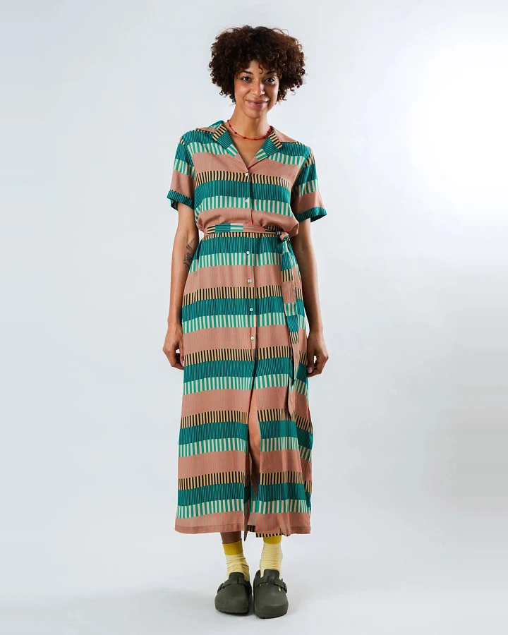 Kleid Atlantic Blau