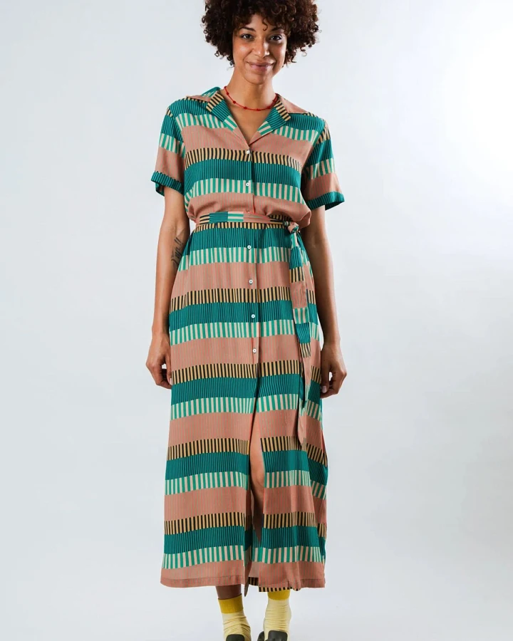 Kleid Atlantic Blau