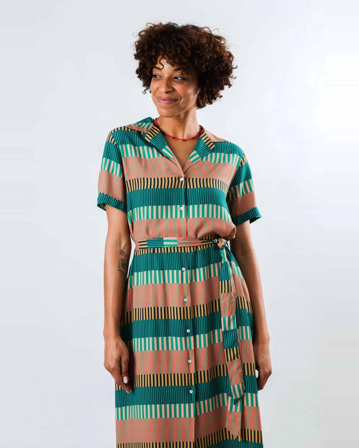 Kleid Atlantic Blau – Ansicht 2