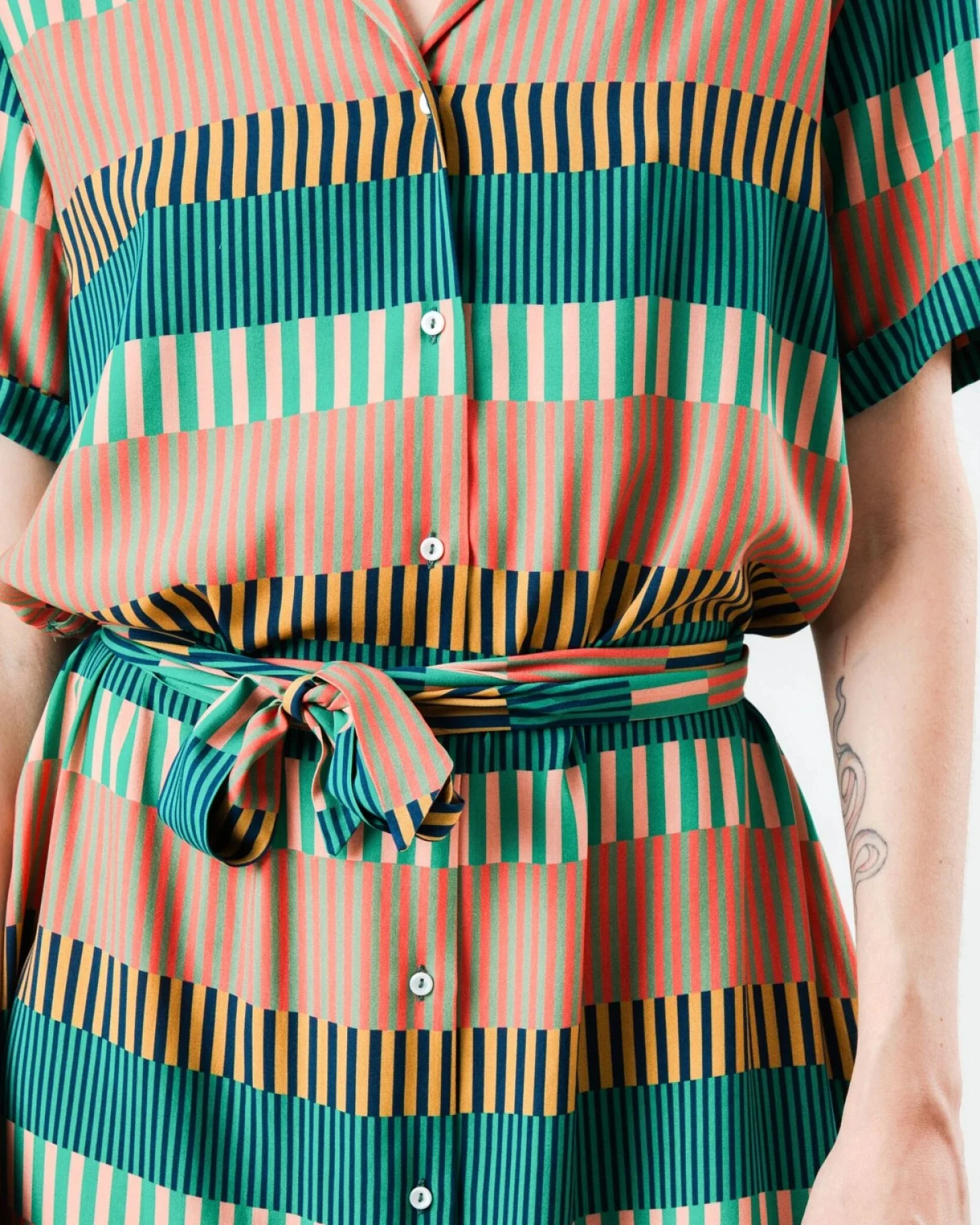 Kleid Atlantic Blau – Ansicht 5