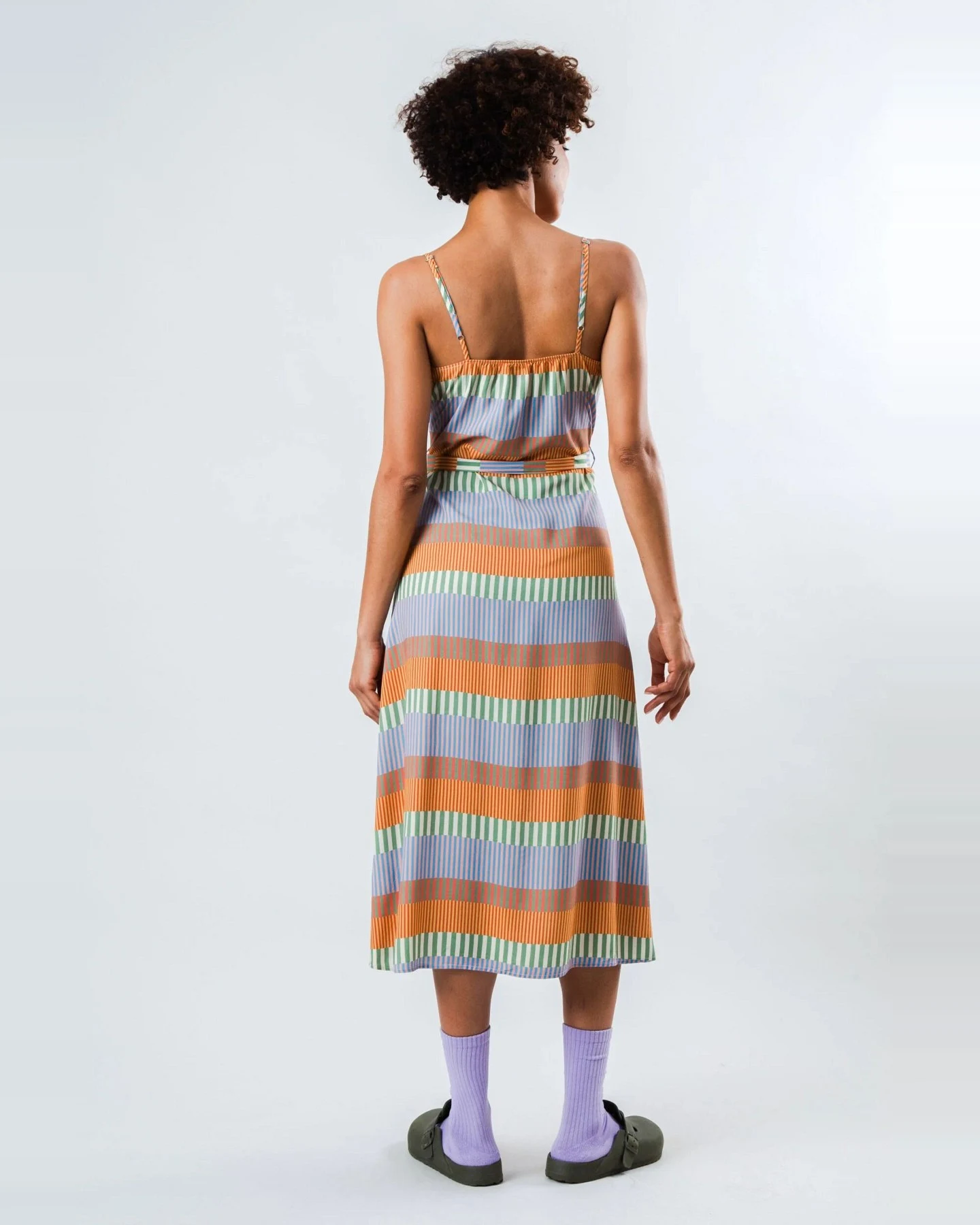 Kleid Mediterranean Strap Orange – Ansicht 4