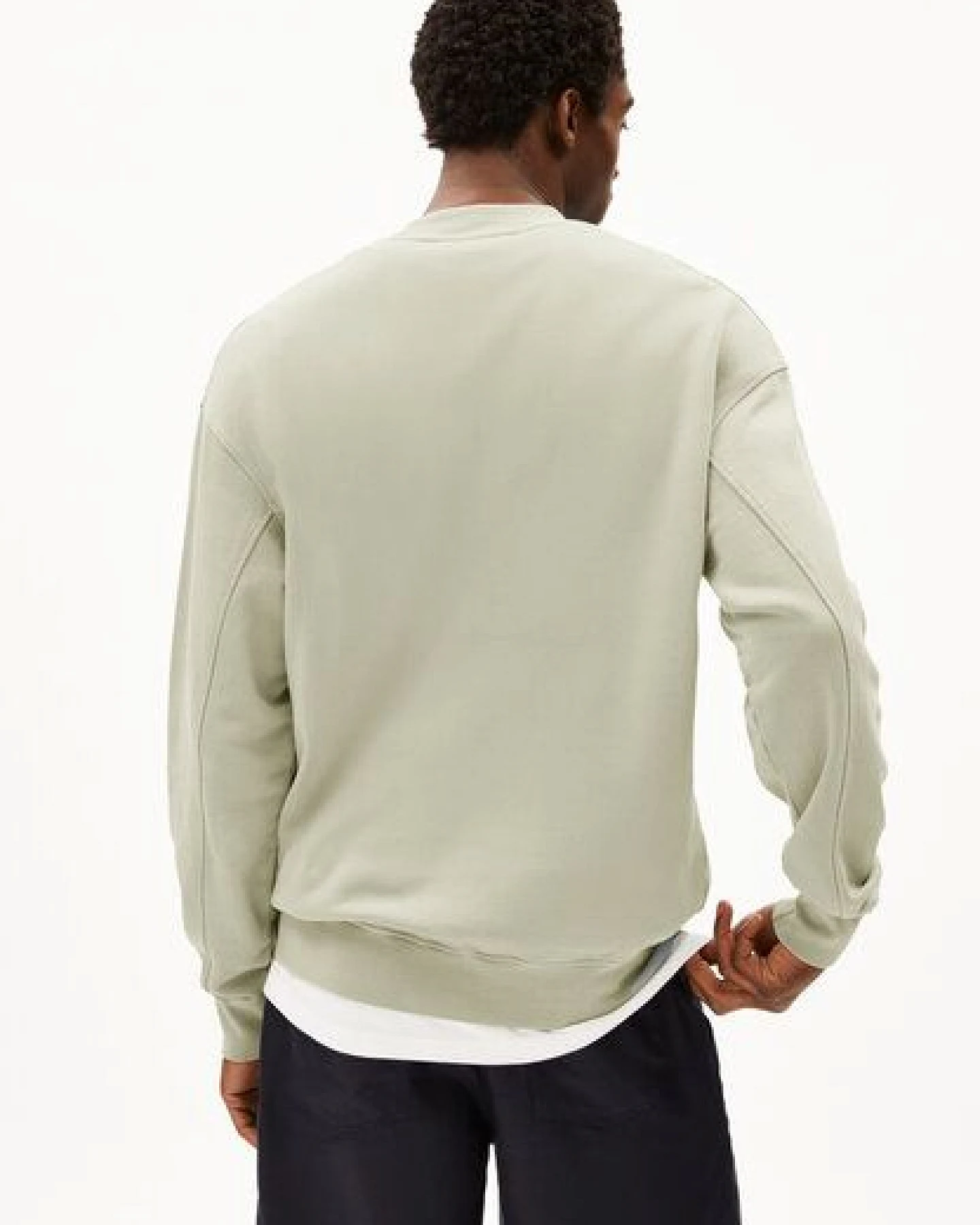 ARMEDANGELS EMAAL CREWNECK GMT DYE Herren Sweatshirt aus Bio-Baumwolle – Ansicht 2