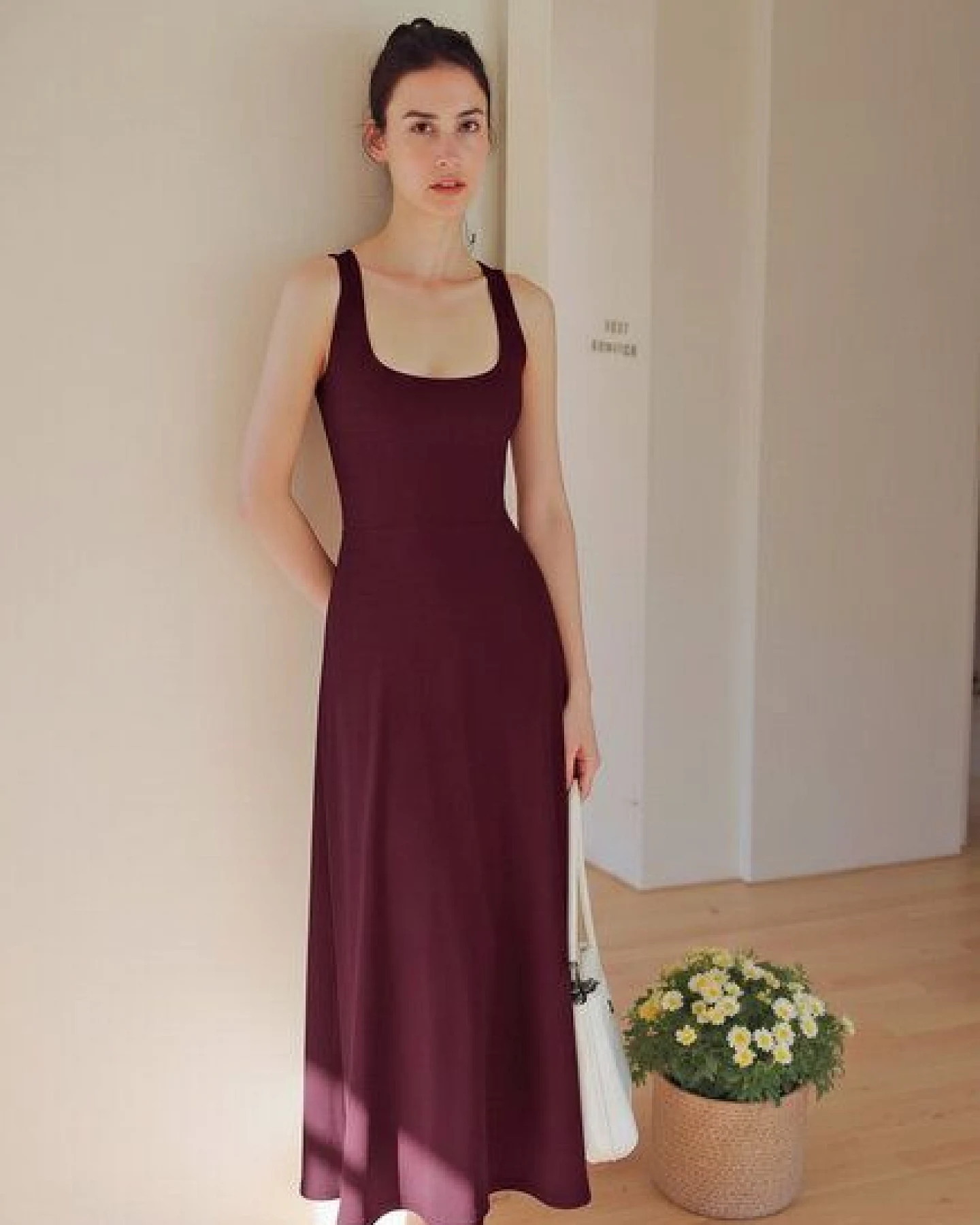Ingoria AMELIA zeitloses Wendekleid mit Taillenschnürung in Maxi Länge – Ansicht 2