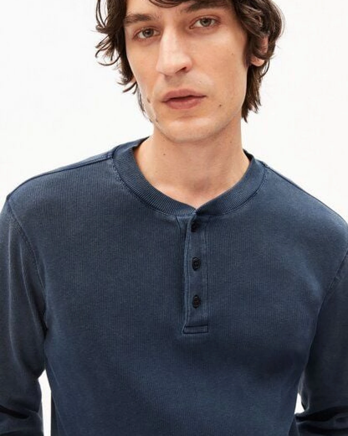 ARMEDANGELS HENLY GMT DYE Herren Longsleeve aus Bio-Baumwoll-Mix – Ansicht 3