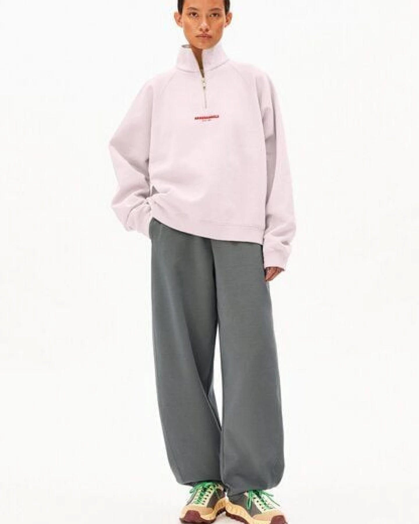 ARMEDANGELS GMT DYE TROYER Damen Sweatshirt aus Bio-Baumwolle – Ansicht 4