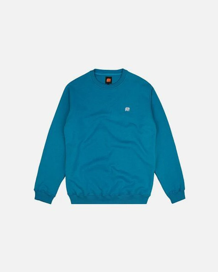 Trendsplant Essential Midweight Sweater Mediterranian Blue