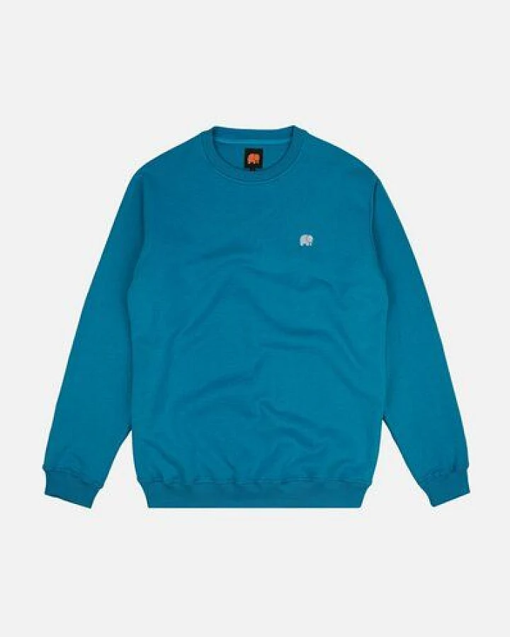 Trendsplant Essential Midweight Sweatshirt Mediterranian Blue