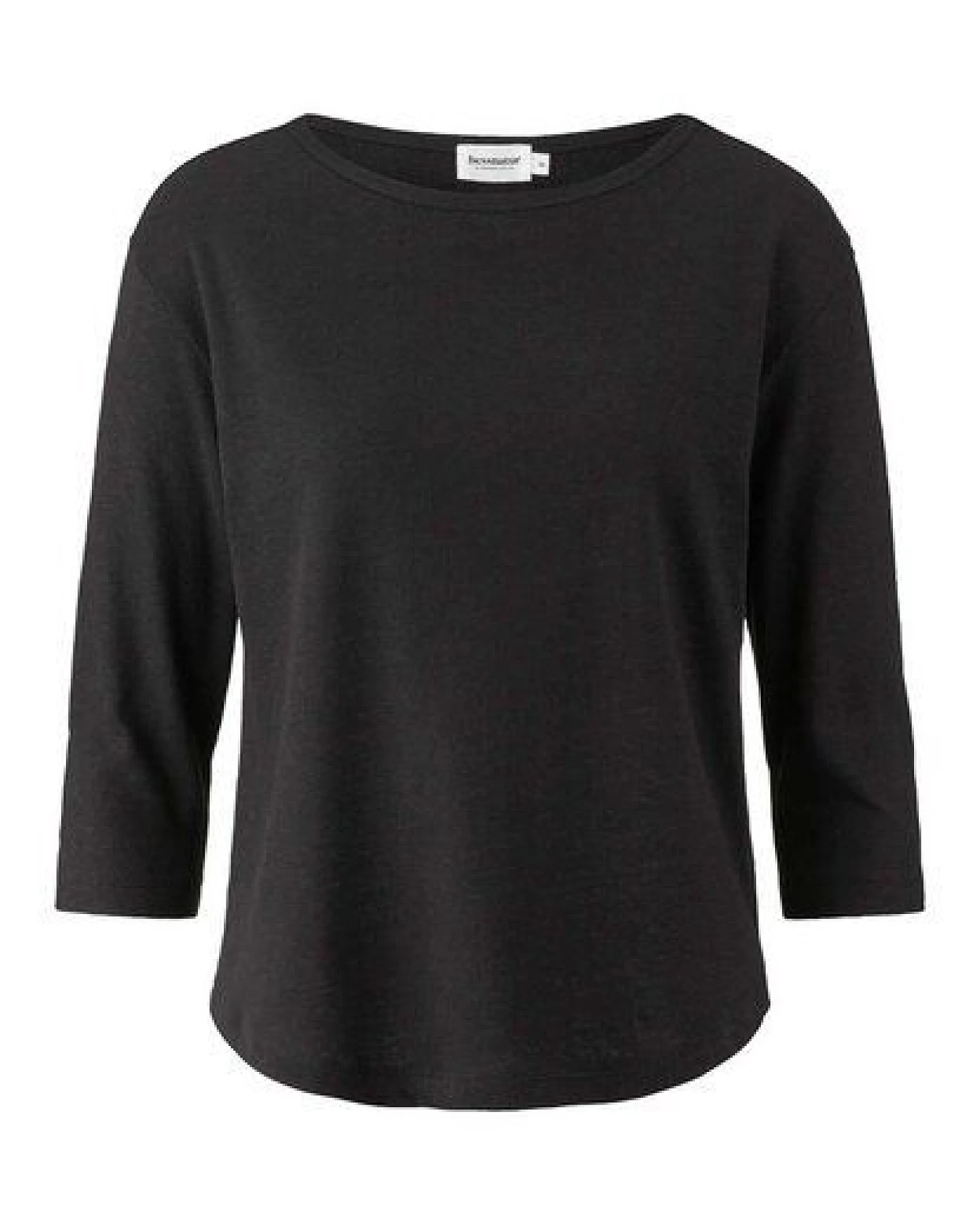 hessnatur Longsleeve Relaxed aus Leinen mit reiner Bio-Baumwolle – Ansicht 3