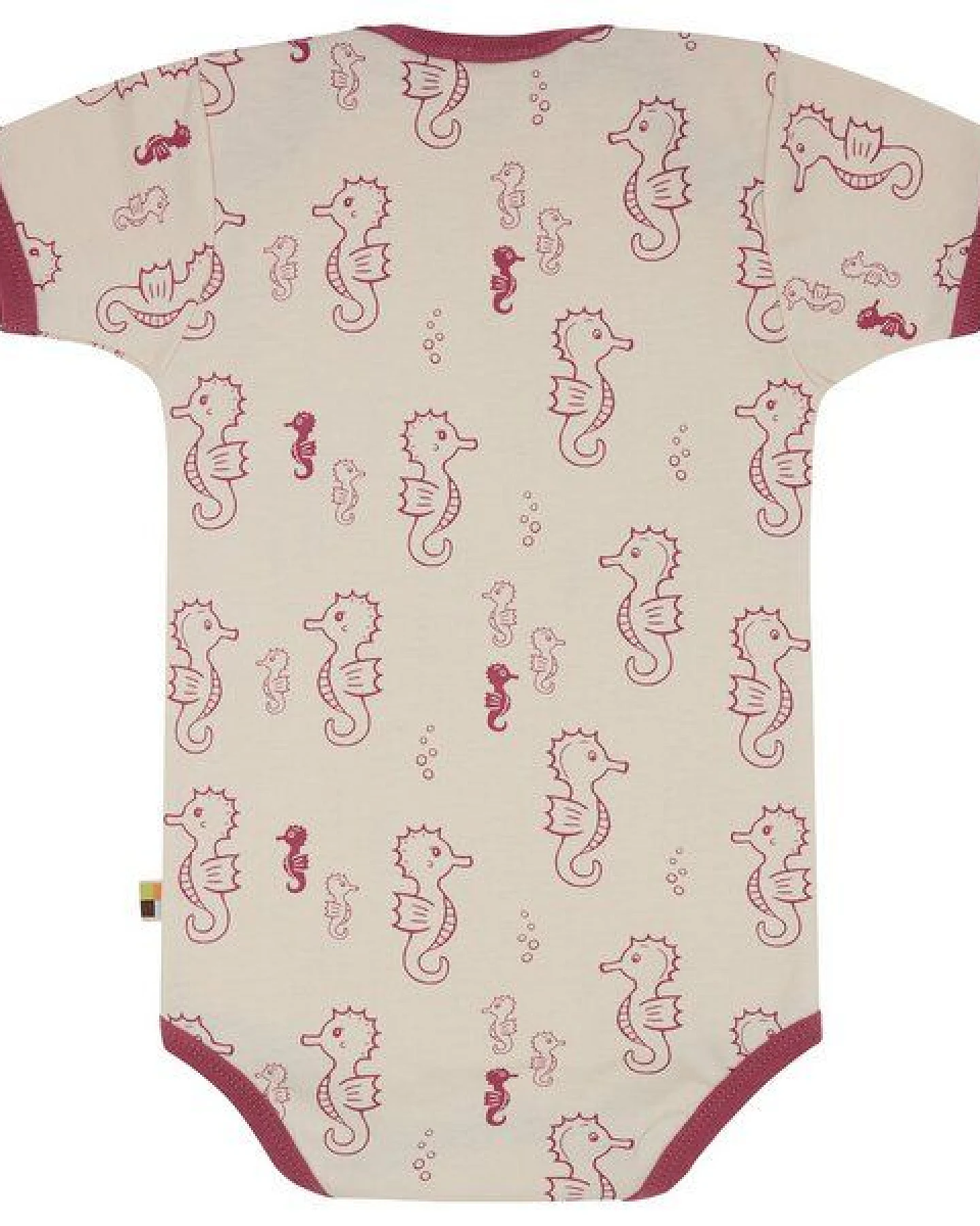 loud + proud Babys & Kinder Body kurzarm Druck, GOTS-zertifiziert – Ansicht 2