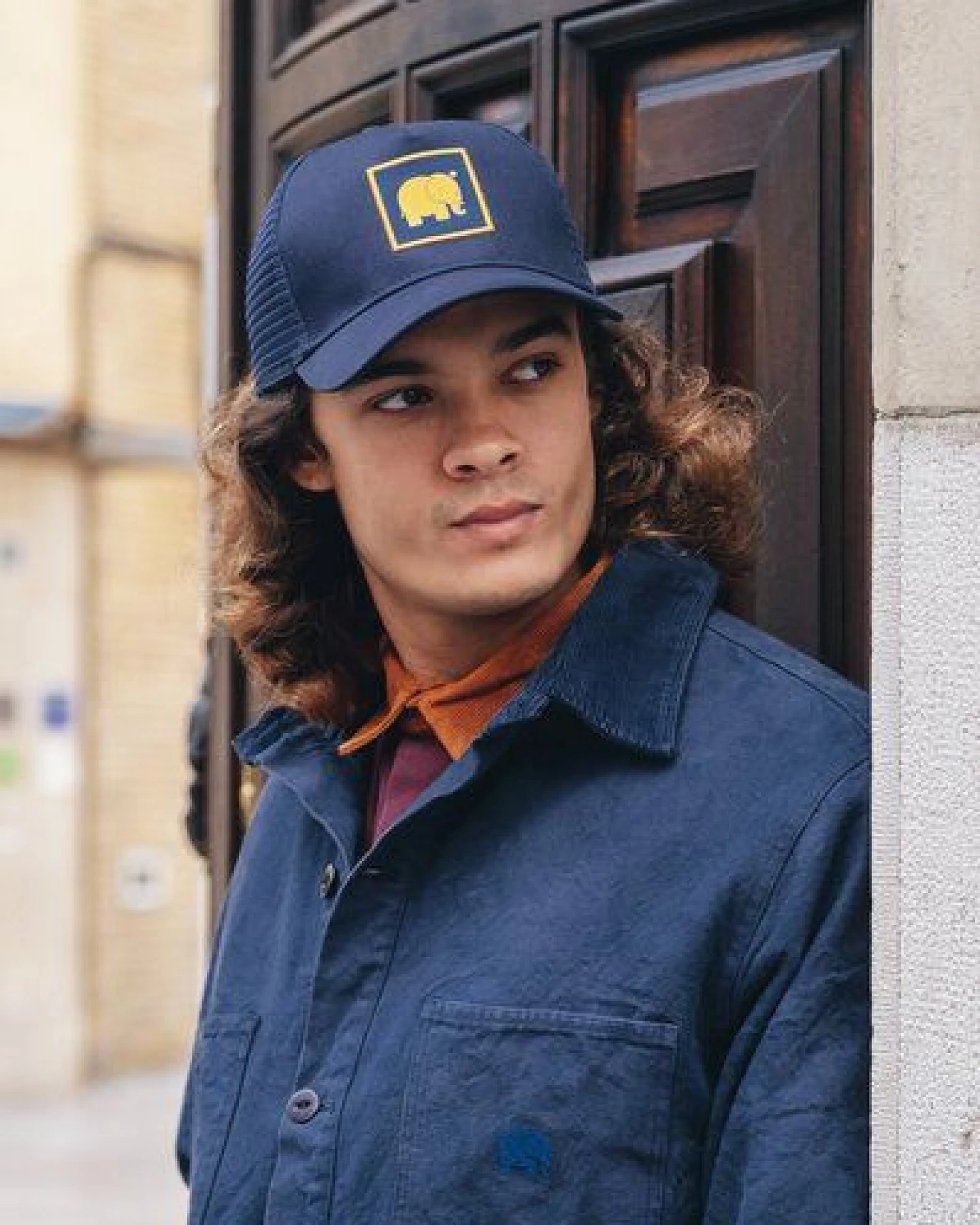 Trendsplant Tonal Trucker Cap Navy – Ansicht 2