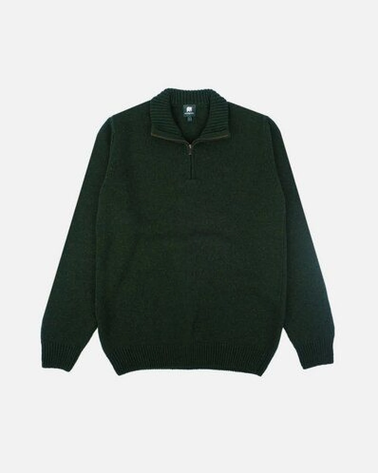 Trendsplant Bernia Quarter Zip Knit Forest – Ansicht 2