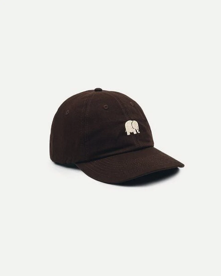 Trendsplant Logo Dad Cap Poplar Brown
