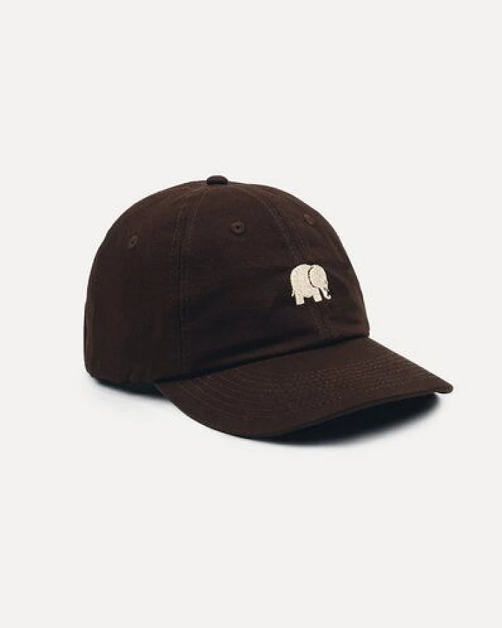 Trendsplant Logo Dad Cap Poplar Brown