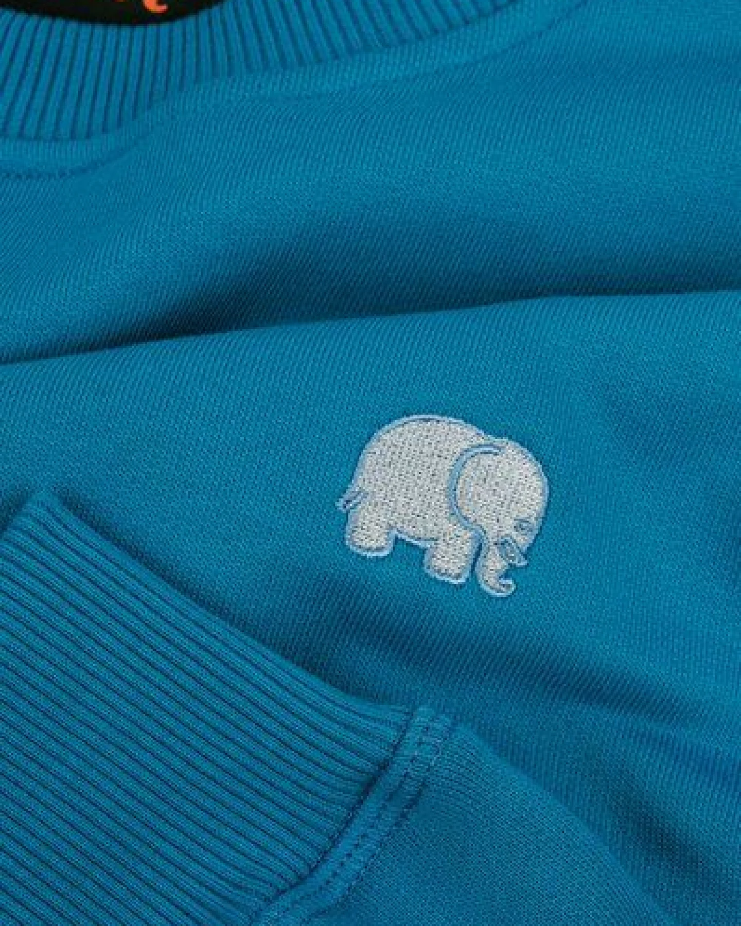 Trendsplant Essential Midweight Sweatshirt Mediterranian Blue – Ansicht 3