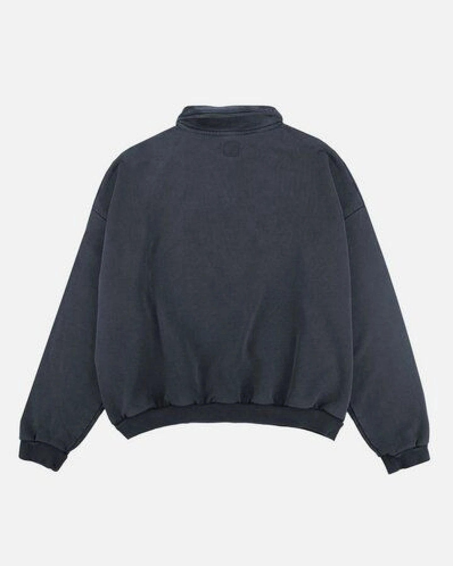Trendsplant The Super Heavy Oversized Quarter Zip Sweatshirt Total Eclipse – Ansicht 4