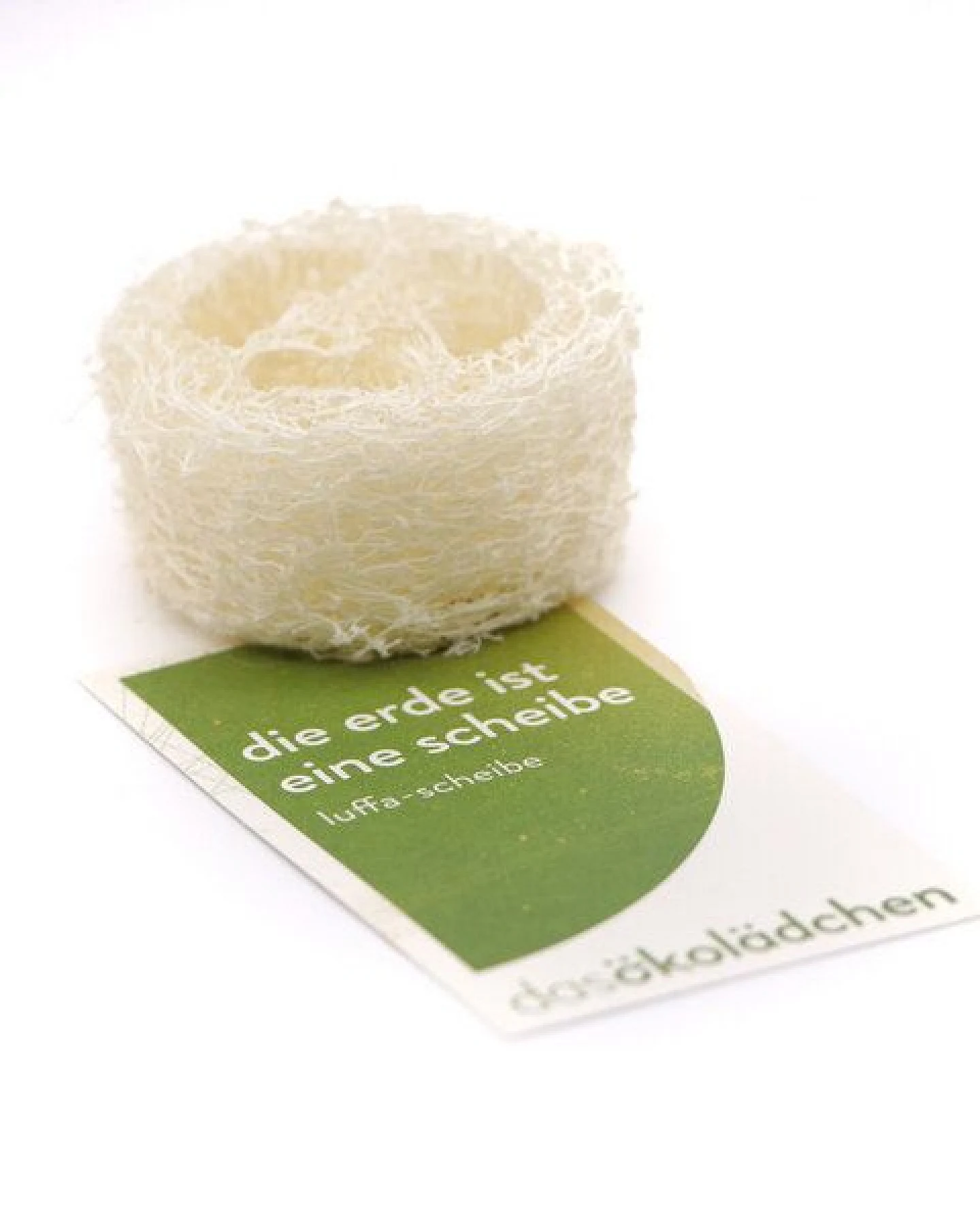 das ökolädchen Luffa-Scheibe / Seifenablage – 2 cm – Ansicht 2