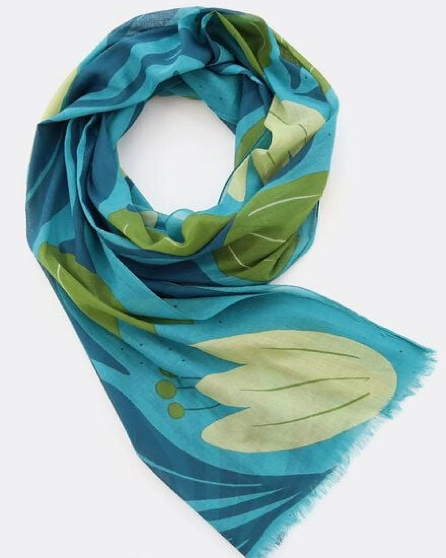 Djian Schal aus 100% Bio-Baumwolle – Tulipa – Ansicht 2