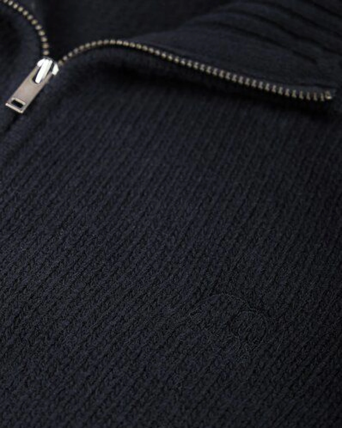 Trendsplant Bernia Quarter Zip Knit Ocean Blue – Ansicht 3