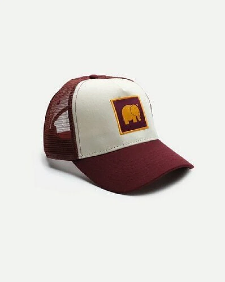 Trendsplant Classic Trucker Cap Burgundy