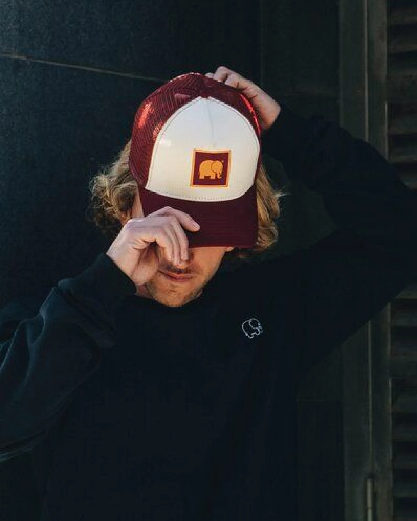 Trendsplant Classic Trucker Cap Burgundy – Ansicht 4