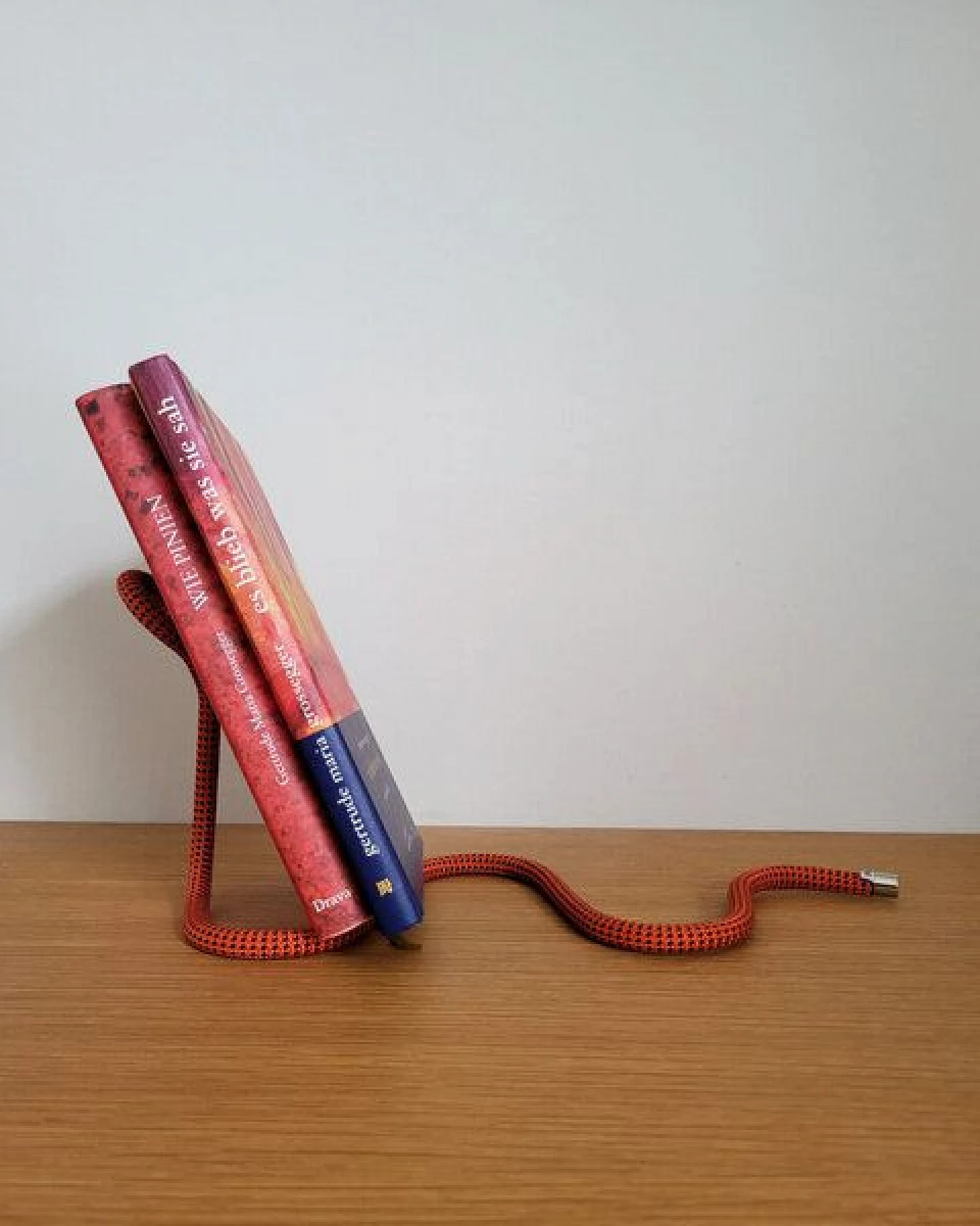 soulseil Wein-/ Bücherständer 2 in 1, Seil – Ansicht 3