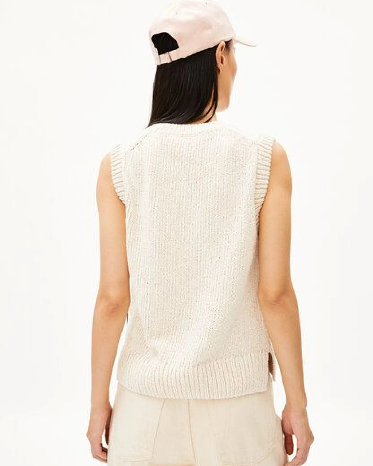 ARMEDANGELS TAARI Damen Stricktop aus Bio-Baumwoll Mix – Ansicht 2
