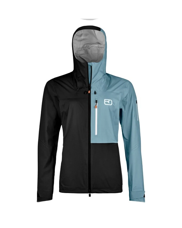 Ortovox - Women's 3L Ortler Jacket - Regenjacke Gr L schwarz