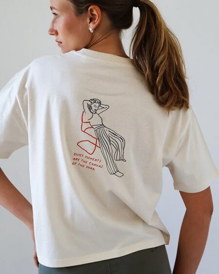 Kultgut Artdesign - Shirt 100% Biobaumwolle - Boxiform- /Quit Moment