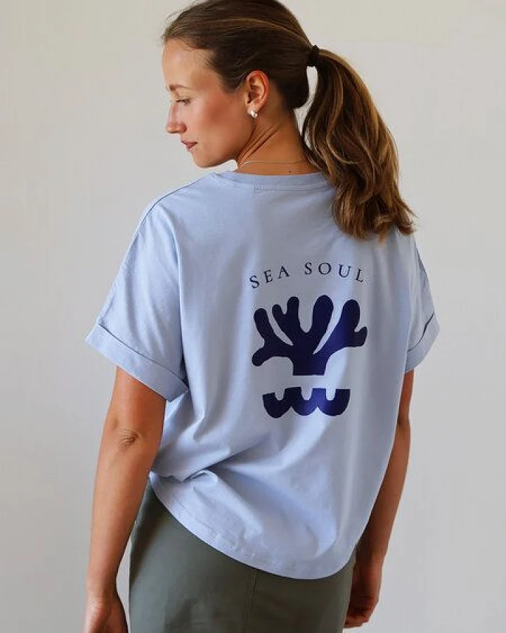 Kultgut Artdesign Biofair - Oversize Shirt/ SeaSoul