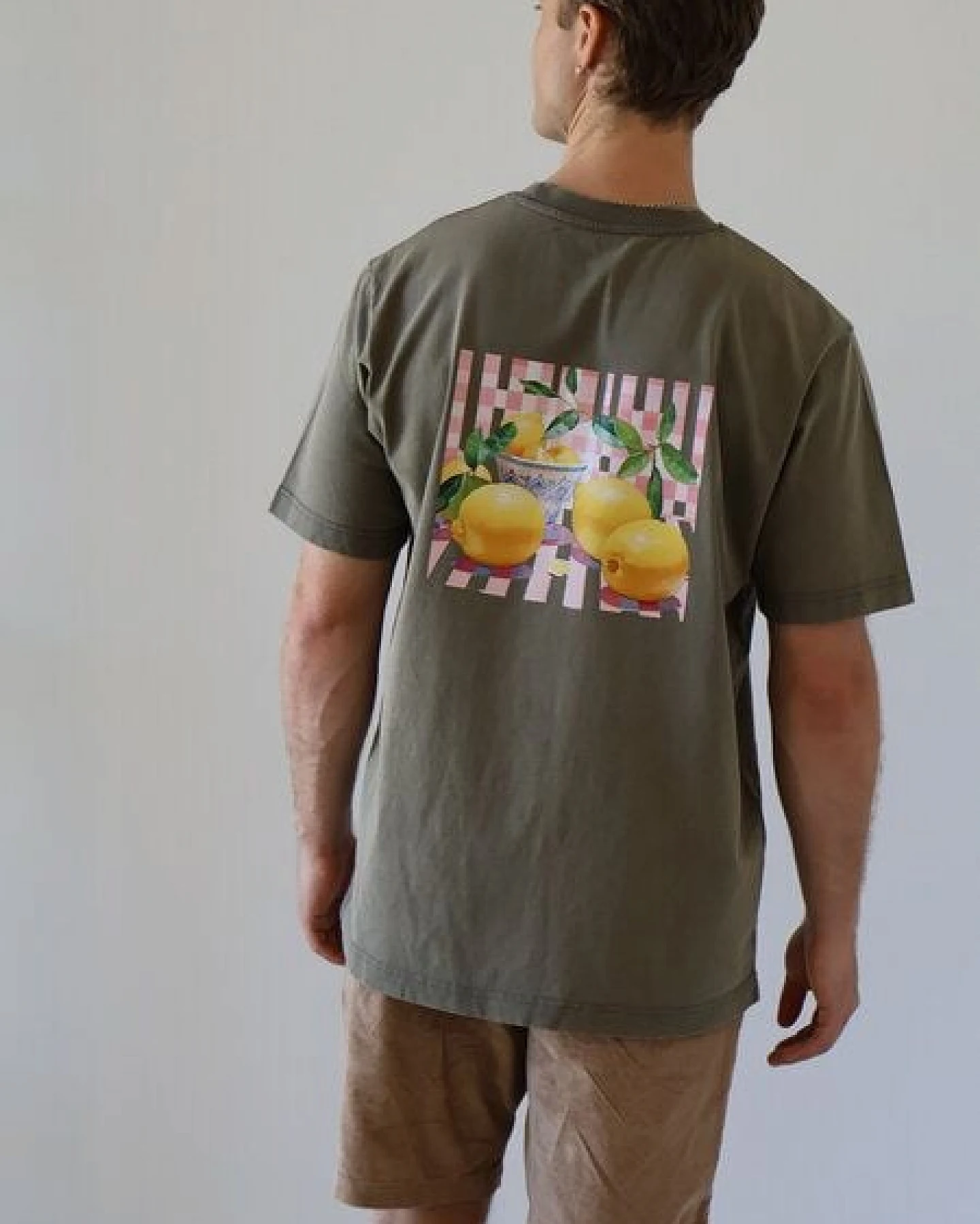 Kultgut Artdesign - Vintage Oversize Shirt 100% Biobaumwolle / Limon Lunario – Ansicht 3