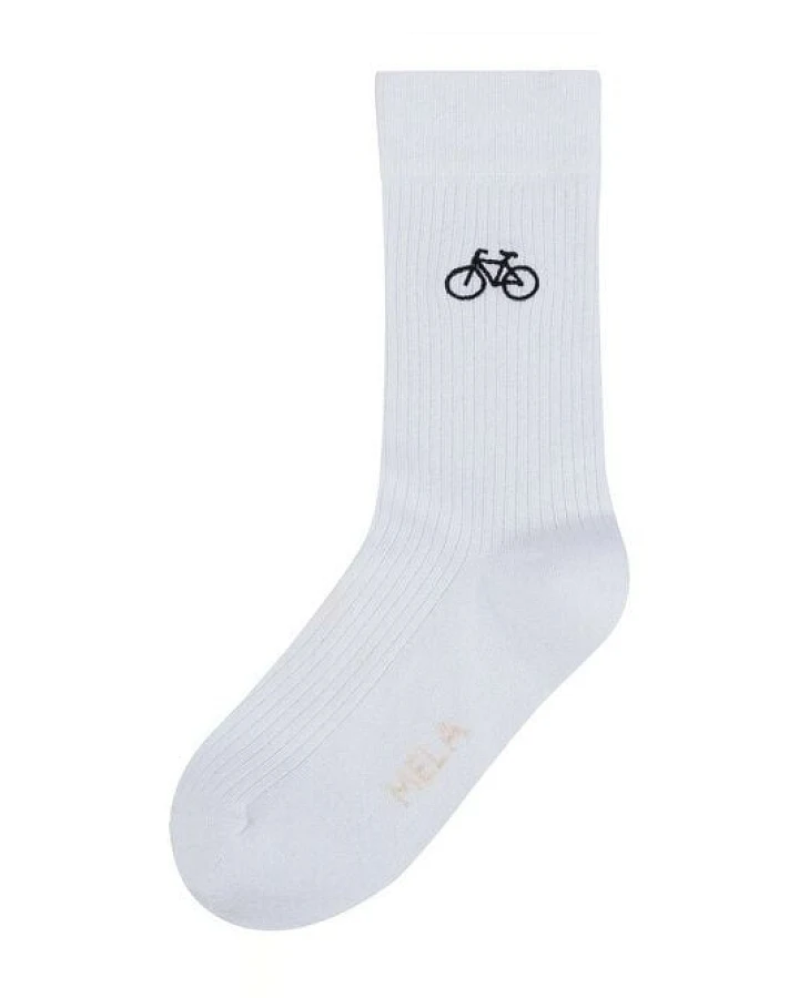 MELA Gerippte Socken Bike aus Biobaumwoll-Mix