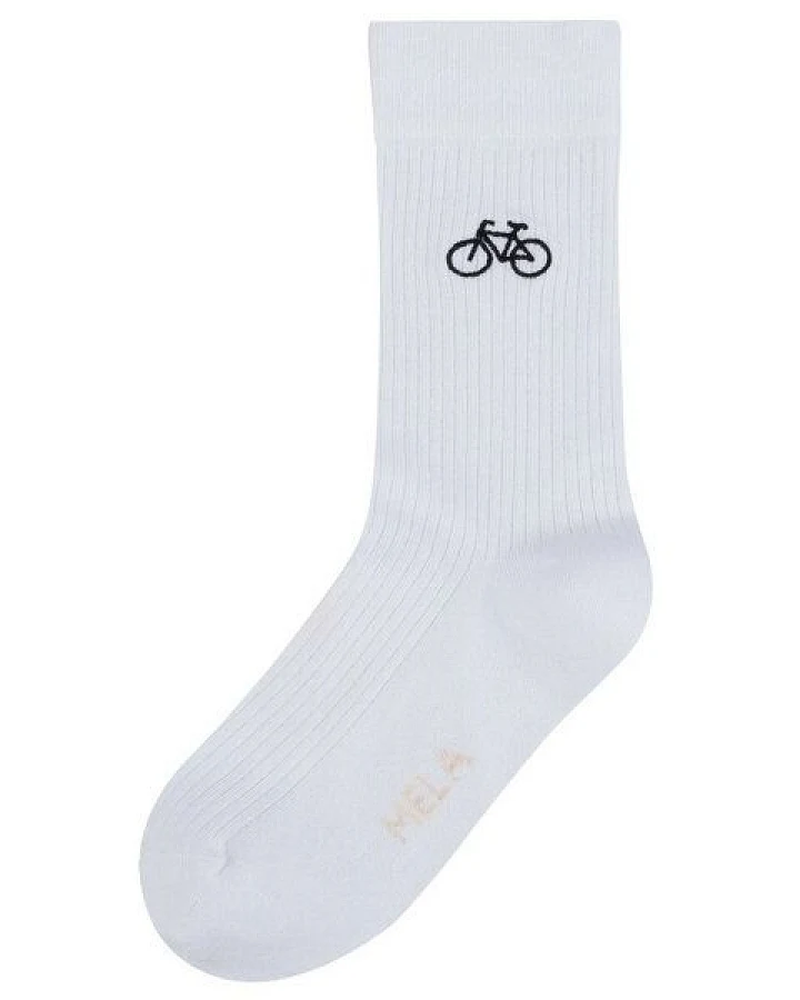 MELA Gerippte Socken Bike aus Biobaumwoll-Mix