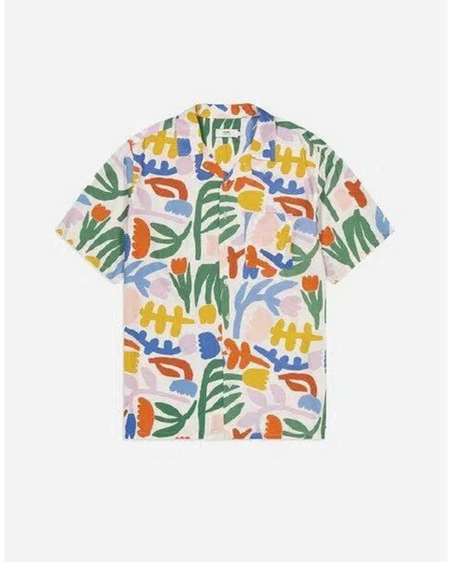 Olow Hawaii Hemd mit Allover Print aus Lyocell – Ansicht 4