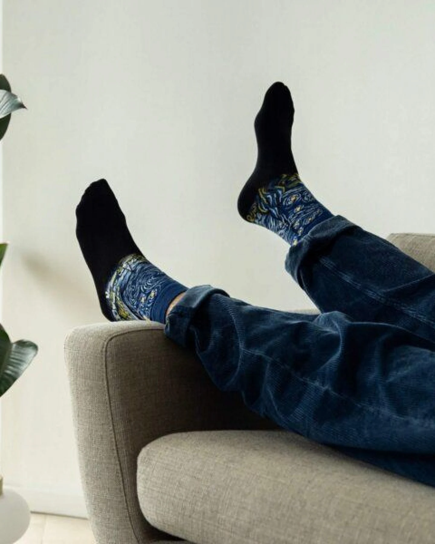 KUNSTSOKKEN Kunst Socken Set - Nahtlose Bunte Socken aus Bio-Baumwolle Mix - Witzige Socken Lustige Socken Verrückte Socken – Ansicht 2