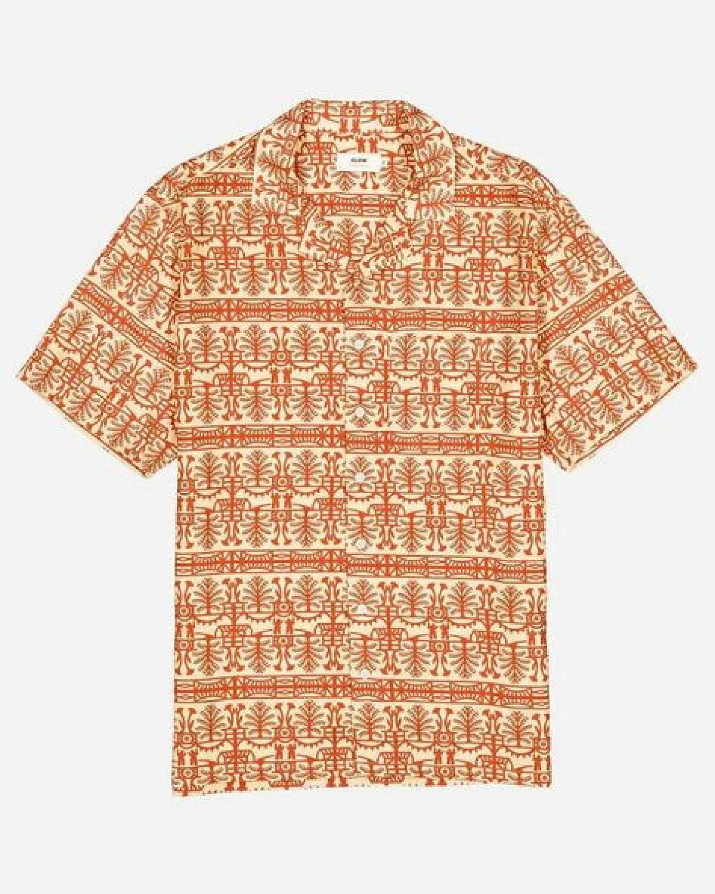Olow Hawaii Hemd mit Allover Print aus Lyocell – Ansicht 3