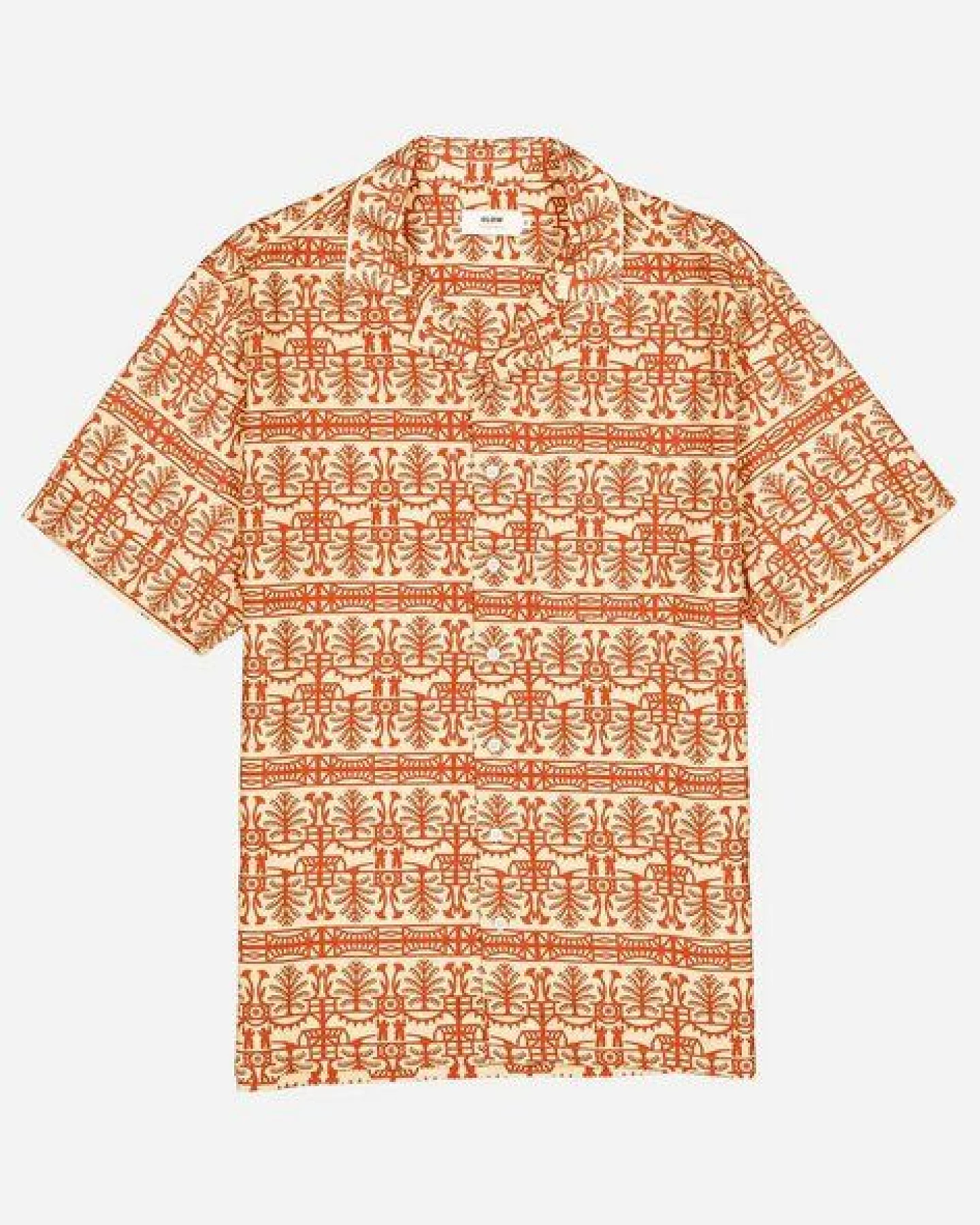 Olow Hawaii Hemd mit Allover Print aus Lyocell – Ansicht 3