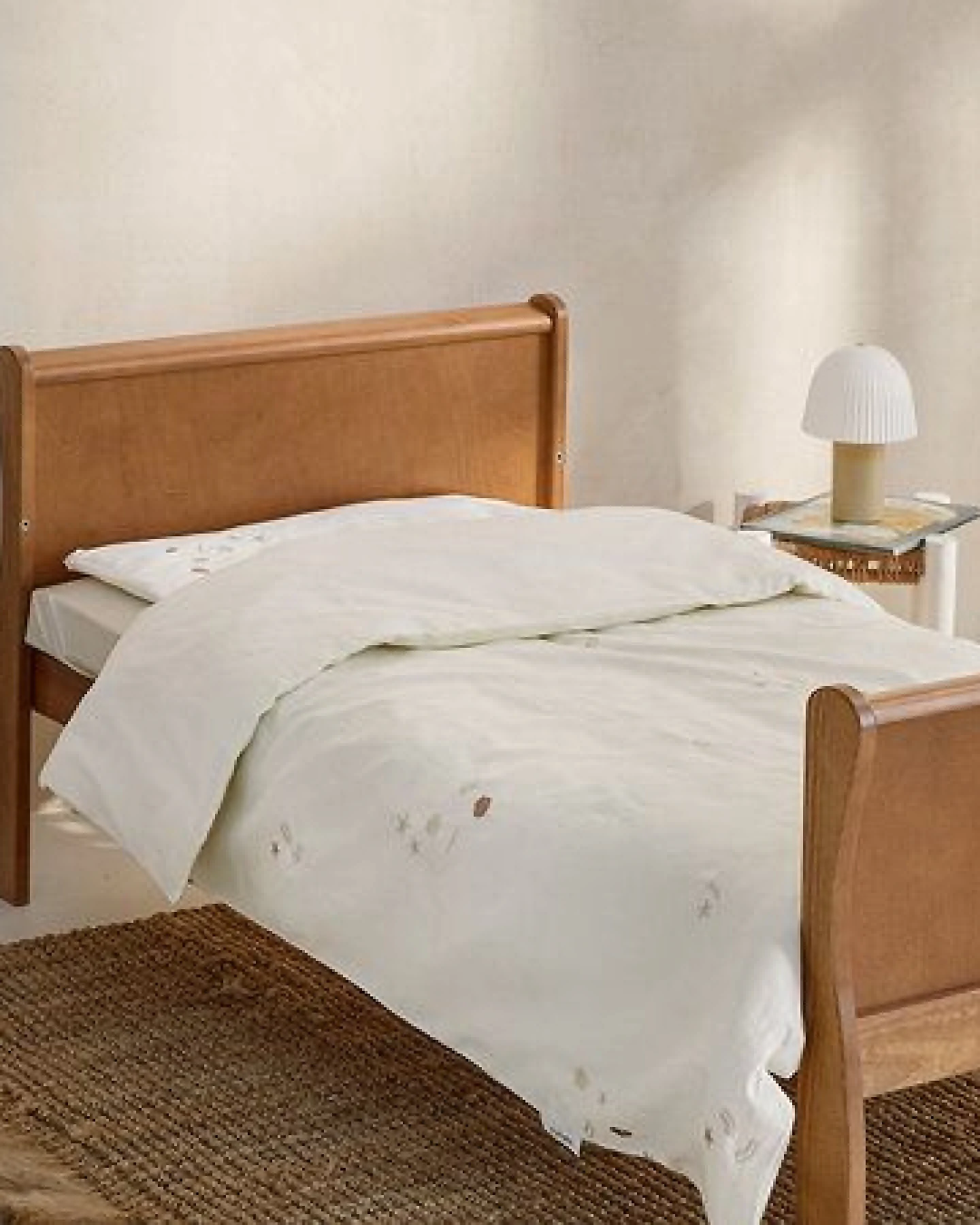 Yumeko Kinderbettwäsche Baumwollsatin Seashell – Ansicht 3
