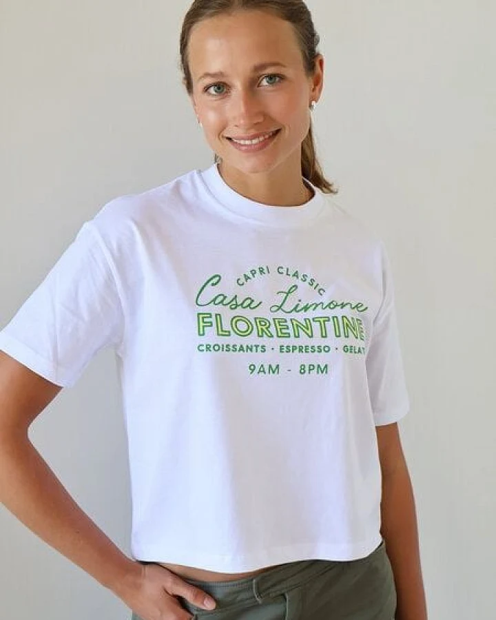 Kultgut Artdesign - Shirt 100% Biobaumwolle - Boxiform- /Casa Limone