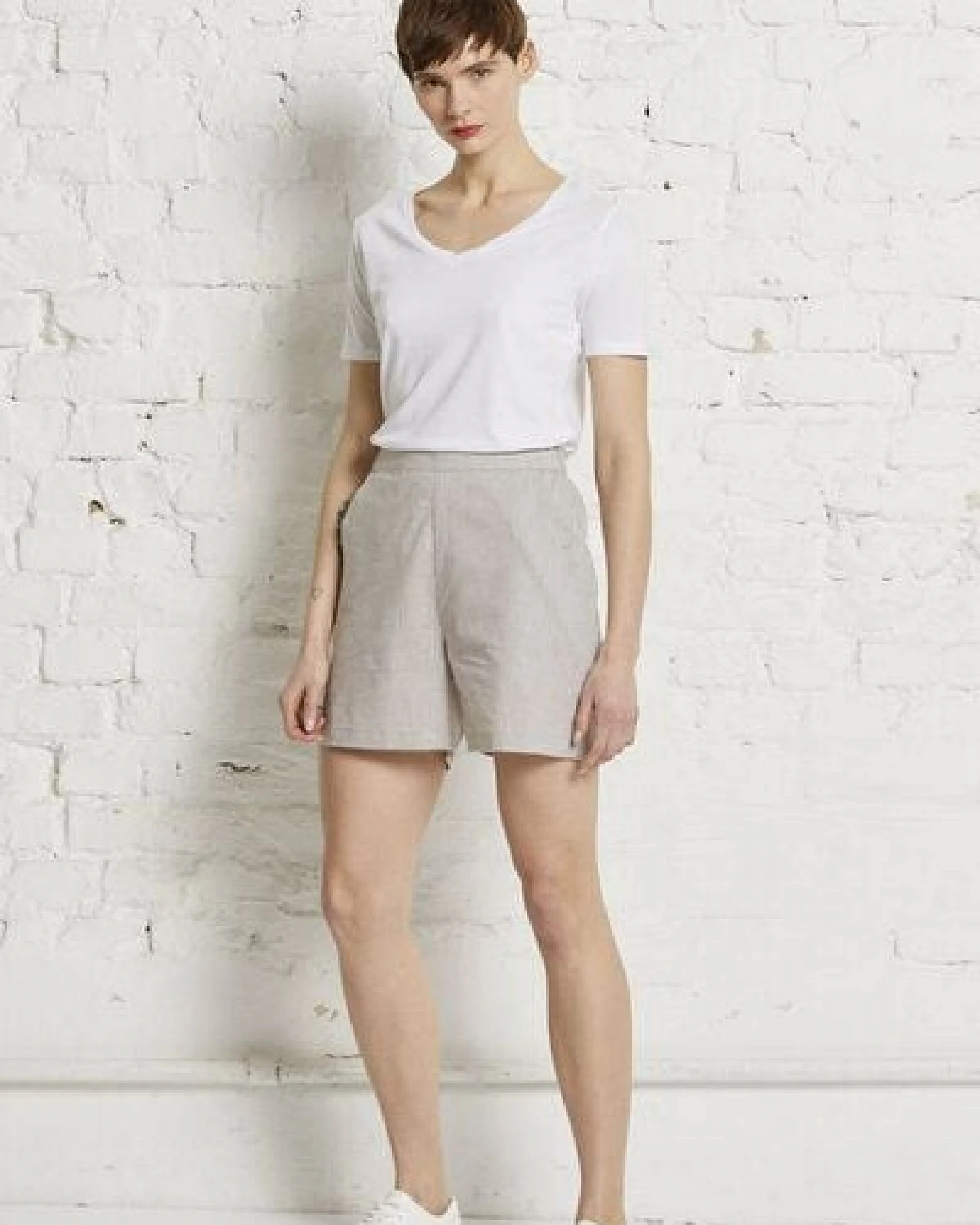 Wunderwerk Bermuda linen mix – Ansicht 2