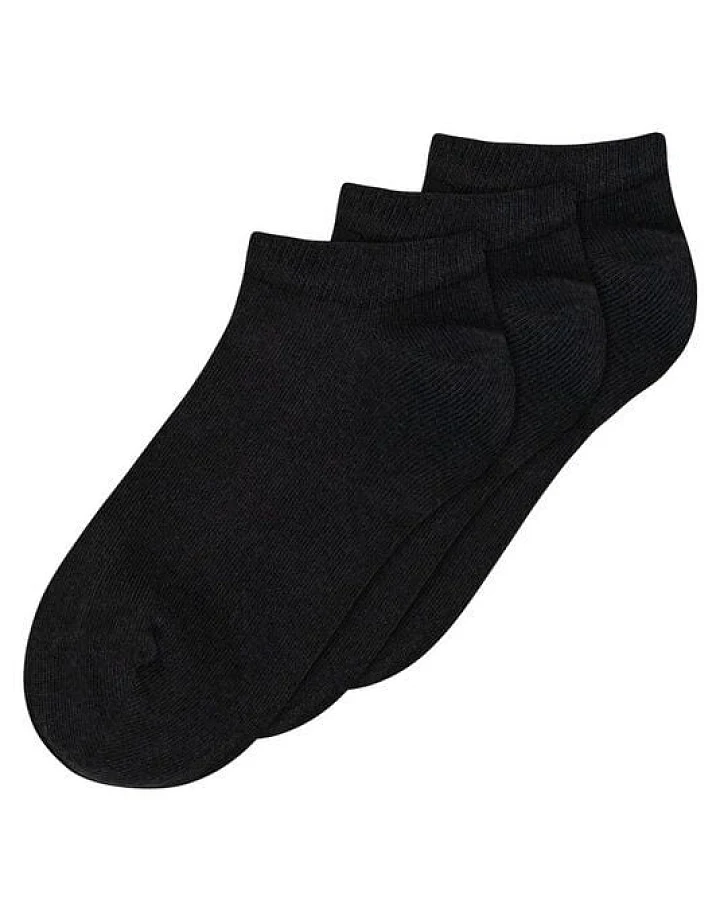 MELA Sneaker Socken 3er-Pack aus Biobaumwoll-Mix