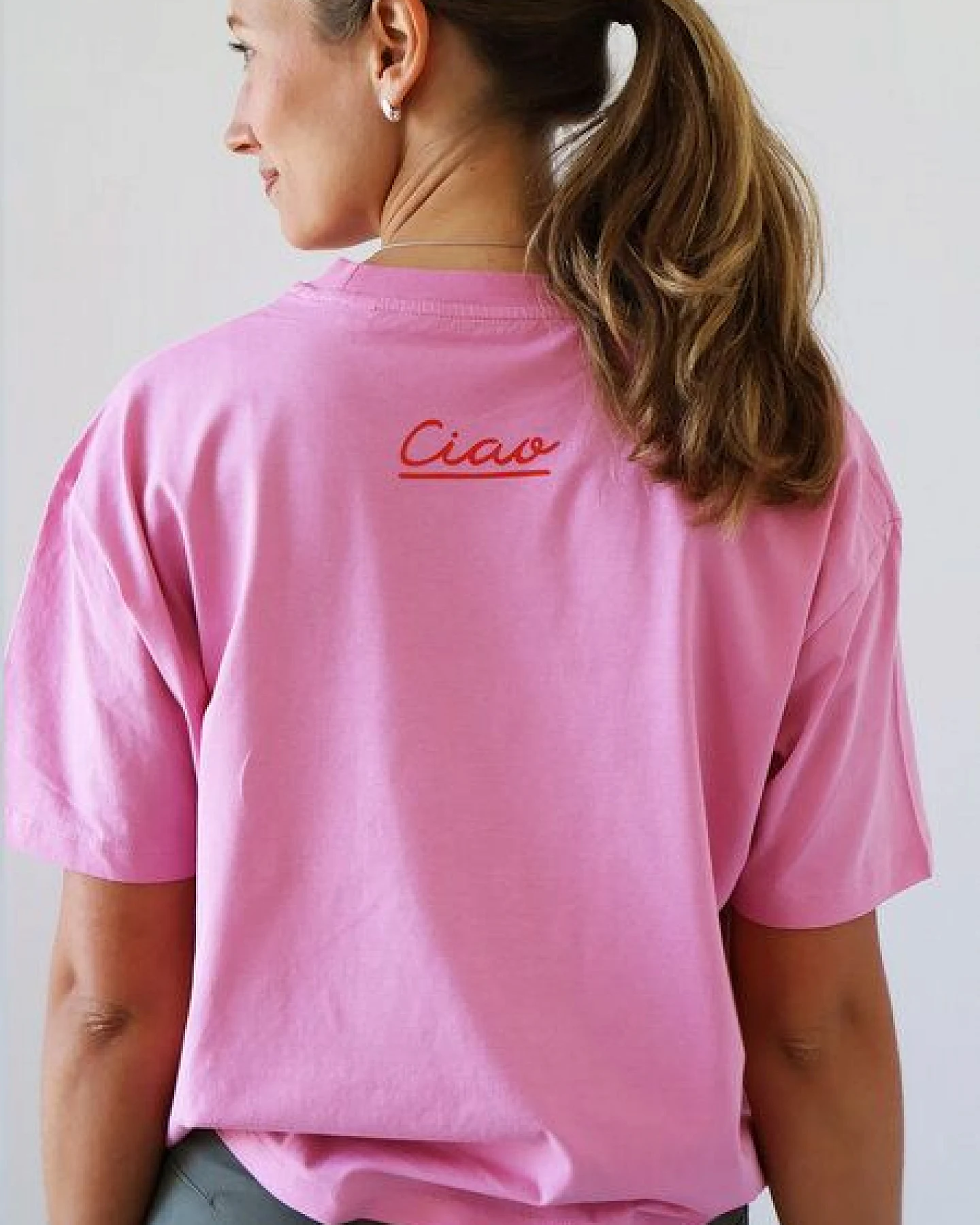 Kultgut Artdesign - Shirt 100% Biobaumwolle - Boxiform- /Ciao – Ansicht 3