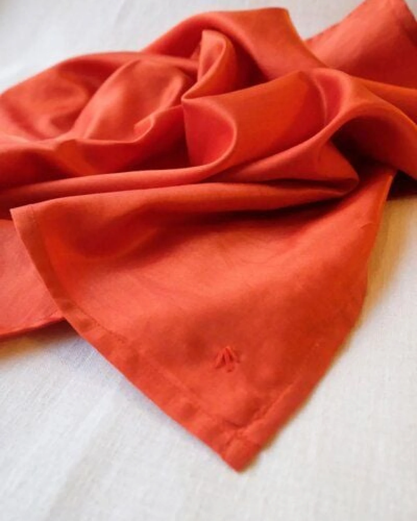 Jyoti - Fair Works Seiden-Baumwoll Bandana Dupatti – Ansicht 4